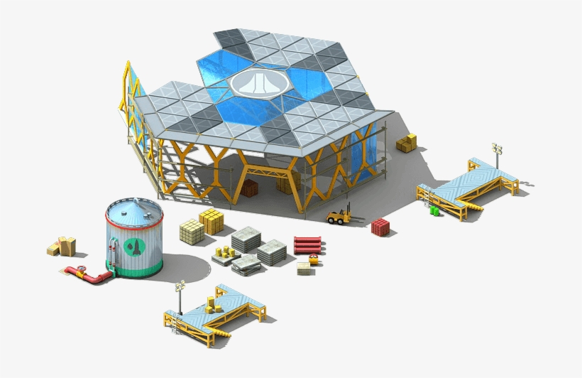 Space Shuttle Tailpiece Plant Construction - House, transparent png #1001193