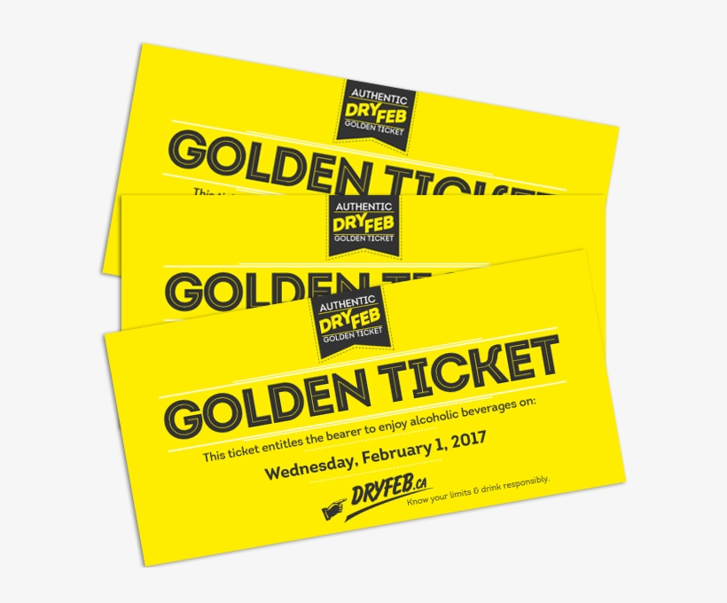 Don't Forget About Golden Tickets - Paper, transparent png #1001443