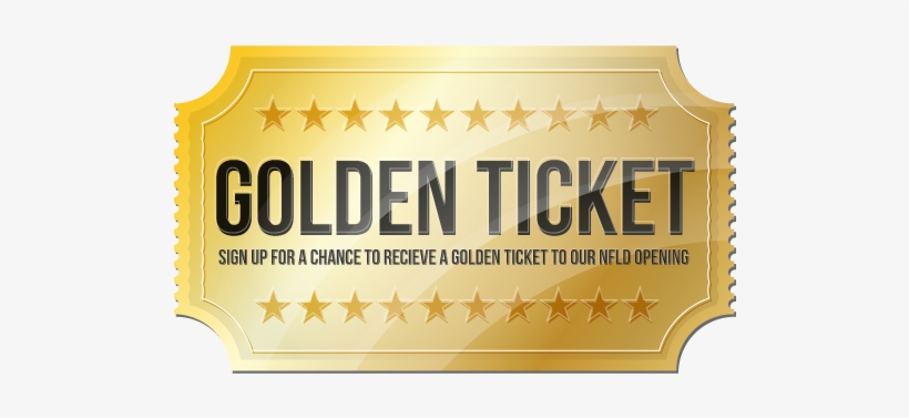 Golden Ticket Event - Newfoundland And Labrador, transparent png #1001623