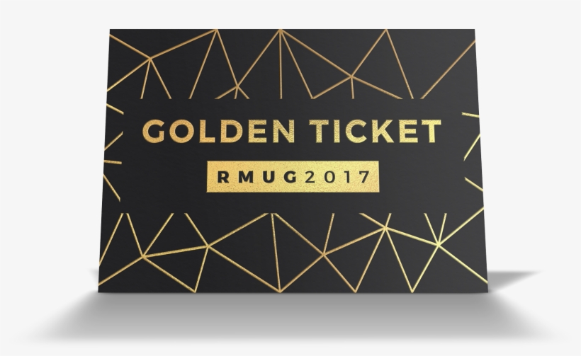 Golden Ticket Mk Real Magnet 2017 08 30t18 - Graphic Design, transparent png #1001630