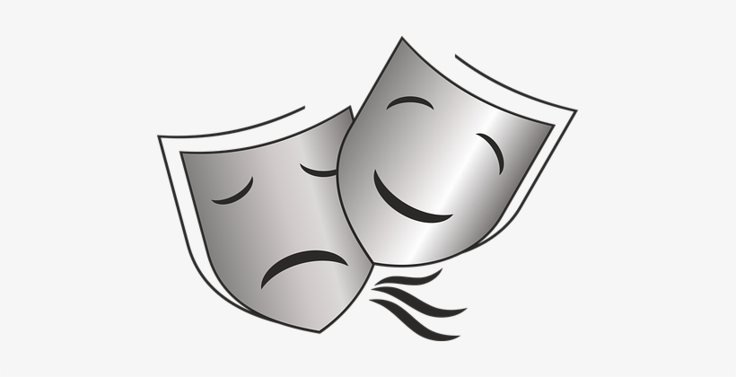 Masks Theater Stage Acting Opera Operetta - Mascaras De La Opera, transparent png #1001765