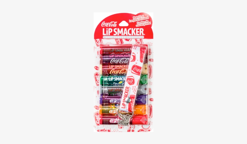 Coca-cola Lanyard Party Pack - Lip Smacker Pack, transparent png #1001829