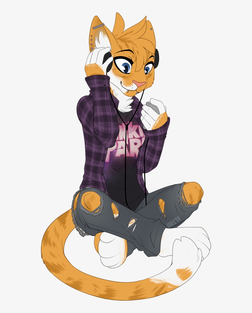 Missharlen Viii - Cat Furry Art, transparent png #1001921