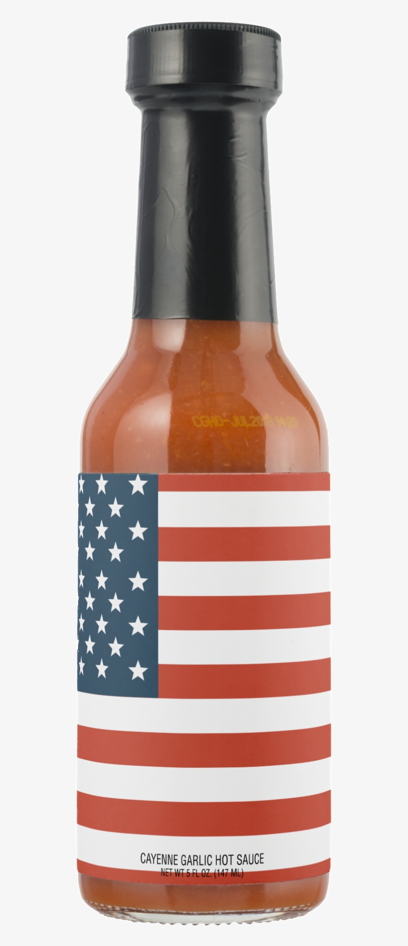 American Flag Fourth Of July Hot Sauce - Hot Sauce, transparent png #1002155