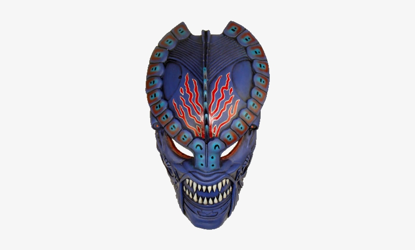 Alien Predator Style Resin Mask - Mask, transparent png #1002174