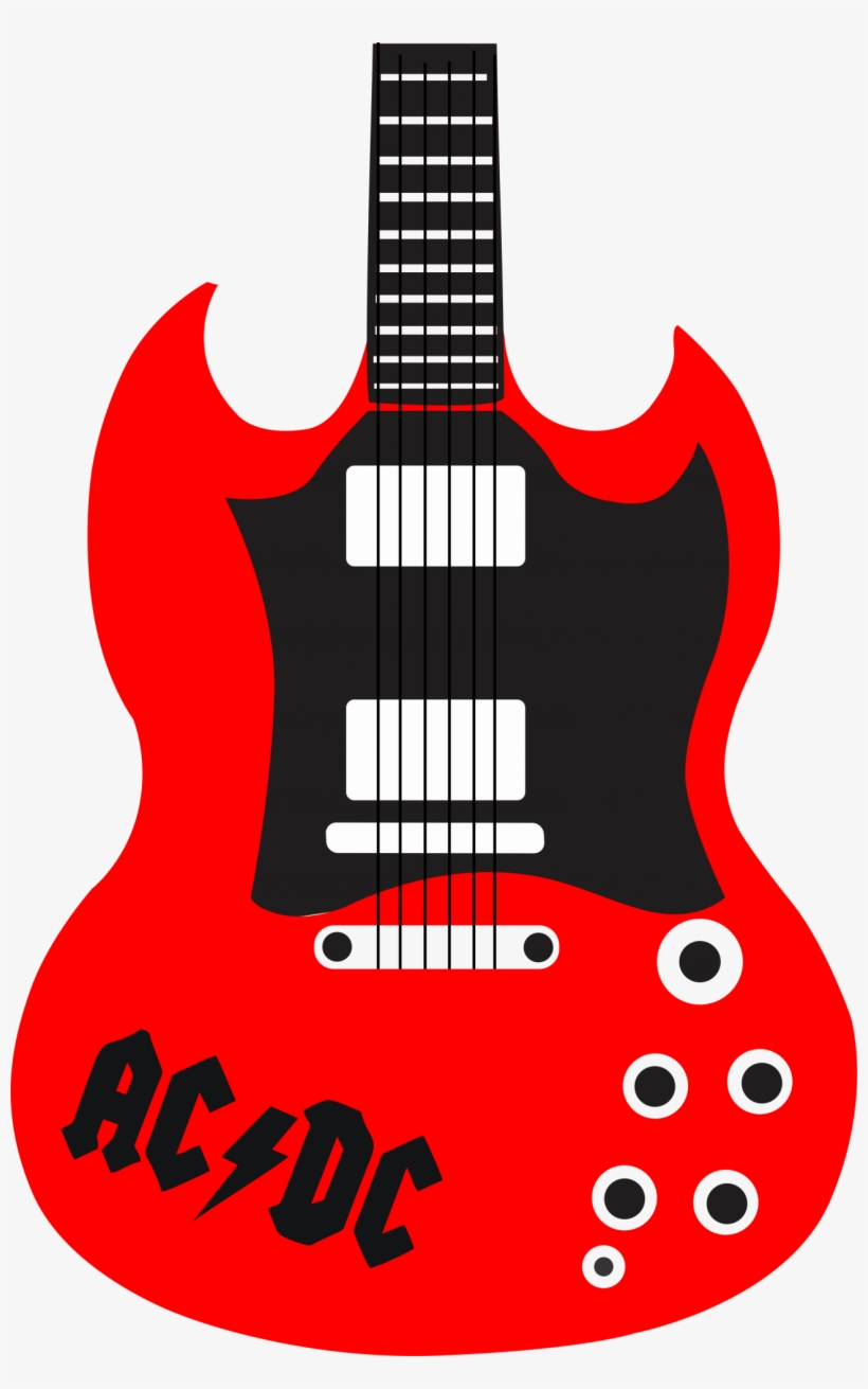 Guitar Gibson Sg Brands - Tesla Edison Acdc Tablet - Ipad 2nd, 3rd, 4th Gen (vertical), transparent png #1002232