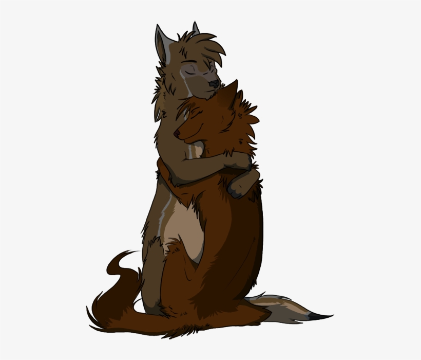Furry Hugs By Dajhira Jo-d3jwj8o - Furry Hug Art, transparent png #1002274