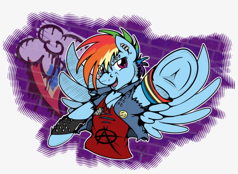 Punk Dash By Stormblaze Pegasus-db7fk9t - Pegasus, transparent png #1002404