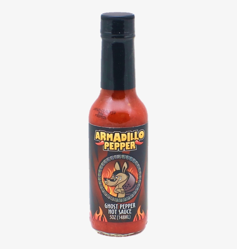 Armadillo Pepper Ghost Pepper Hot Sauce - Hot Sauce, transparent png #1002612