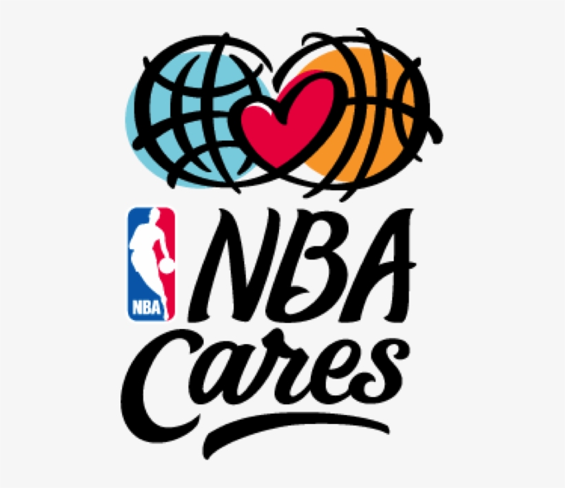Nbacares “ - Nba Cares Basketball Logo, transparent png #1002638