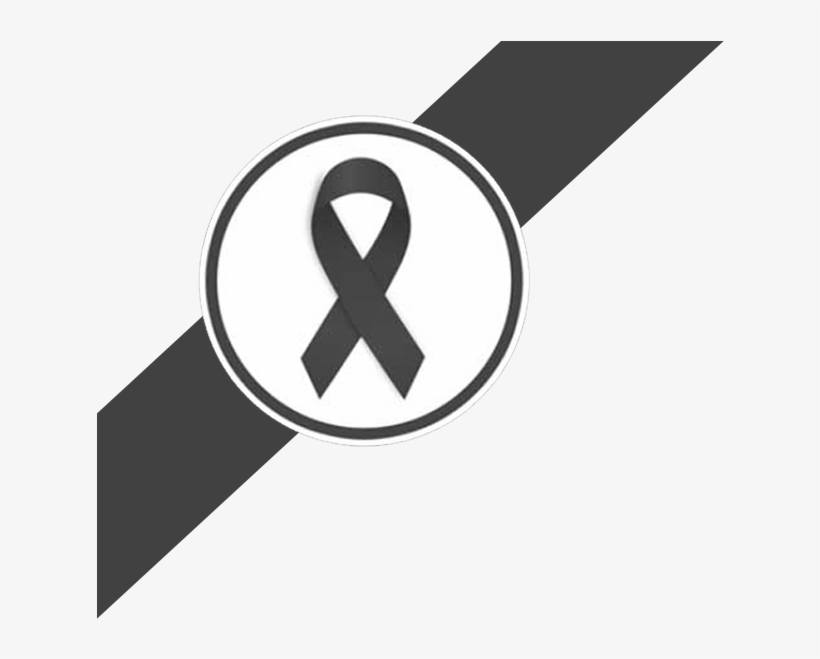 Free Corner Ribbon Png - Black Ribbon Corner Png, transparent png #1002734