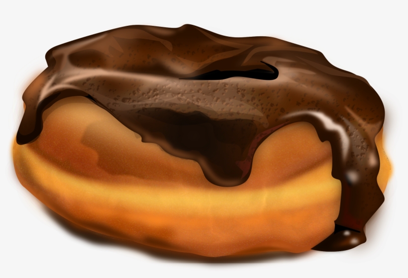 This Free Icons Png Design Of Chocolate Donut, transparent png #1003109