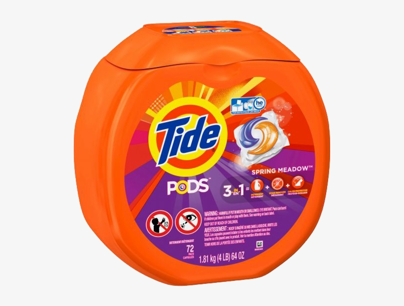 Tide Pods Package Png Image - Clorox And Tide Pods - Free Transparent ...