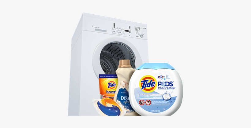 Laundry Room - Tide Pods Free & Gentle He Turbo Laundry Detergent, transparent png #1003395