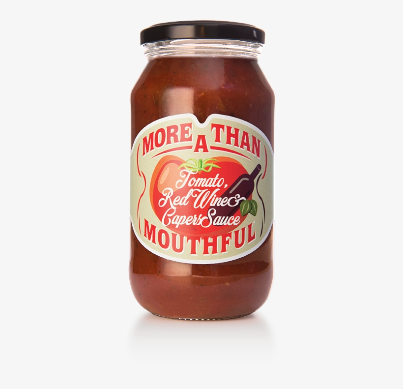 Tomato, Red Wine & Capers Sauce, The Red Wine Is Cooked - Glass Bottle, transparent png #1003396