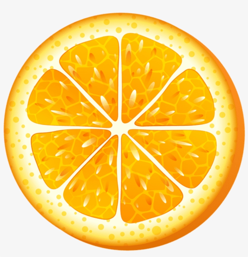 Orange Slices, Art Things, Clip Art, Illustrations - Orange Slice Clipart Transparent, transparent png #1003833