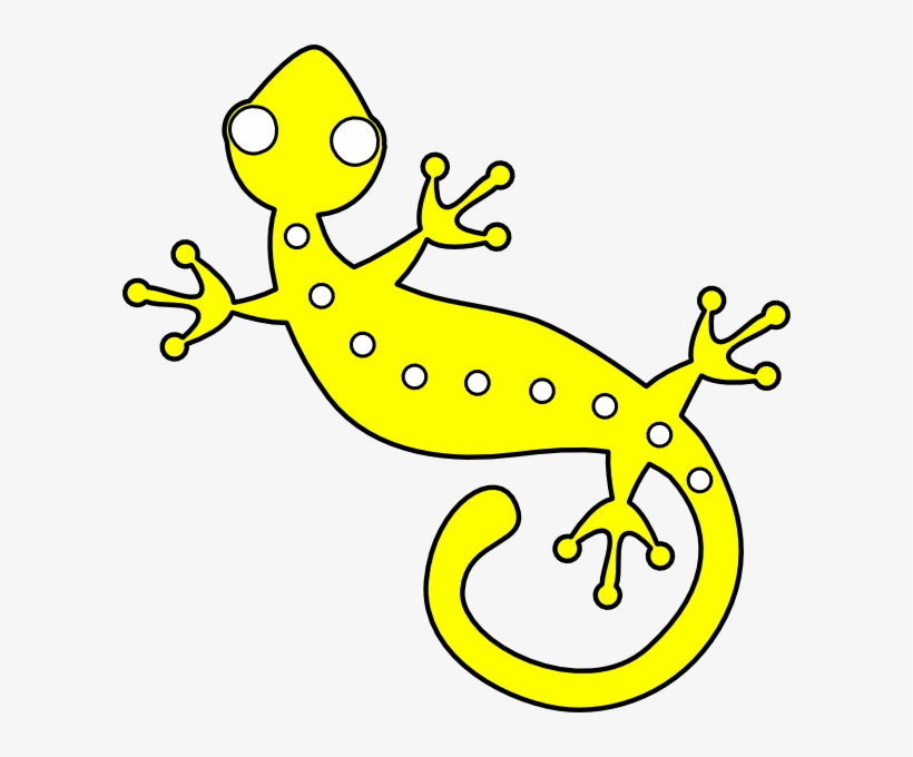 Gecko Clip Art At Clker - Gecko Clip Art, transparent png #1003835