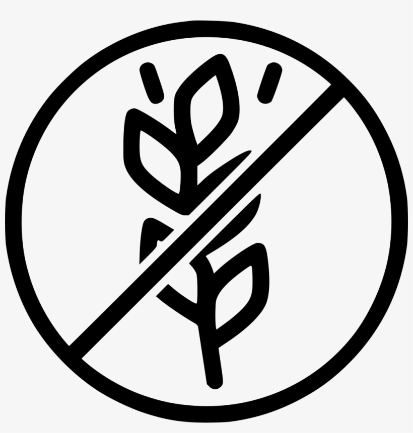 No Wheat Gluten Free Allergen Allergy Antigen Comments - Gluten Free Icon Png, transparent png #1004304