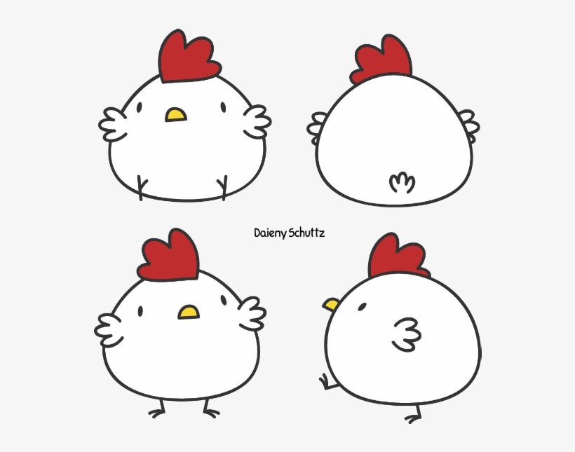 Little Chicken By Daieny On Deviantart Vector Transparent - Digital Art, transparent png #1004588