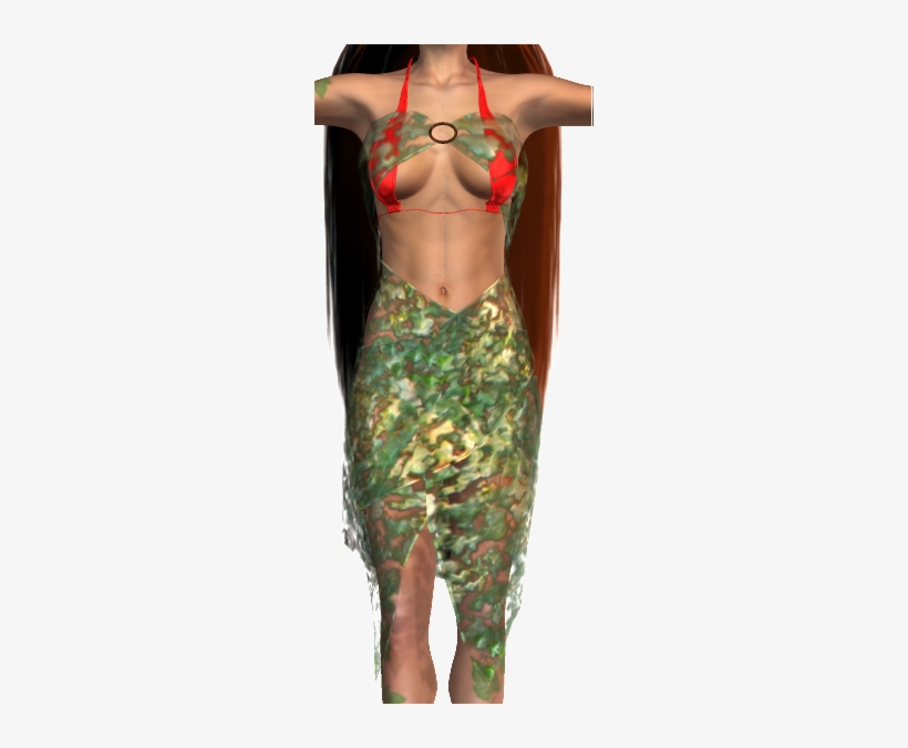 Poison Ivy Dress For Double Helix Conforming Dress - Dress, transparent png #1004872