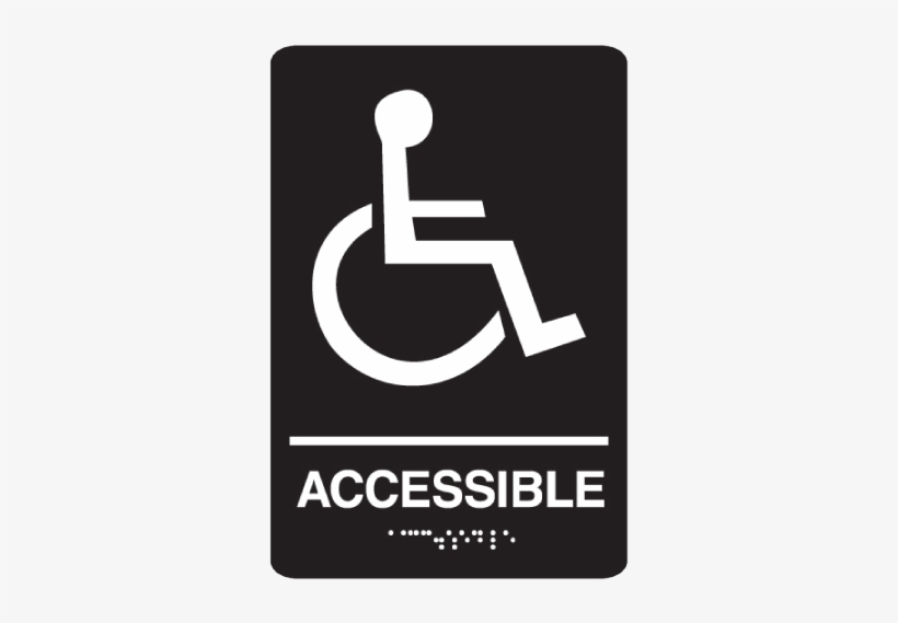 Related Products - Handicap Accessible In Braille, transparent png #1005206