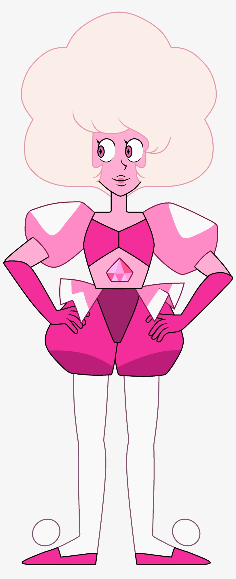 Pink Diamond Model Sheet - Steven Universe Pink Diamond Render, transparent png #1005207