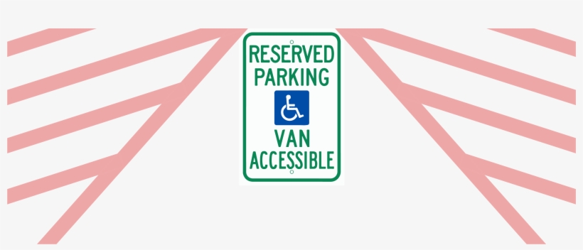 Why Handicap Parking Can Be A Burden - Brady 123889 Parking Sign, 18 X 12in, Grn And Blue/wht, transparent png #1005231