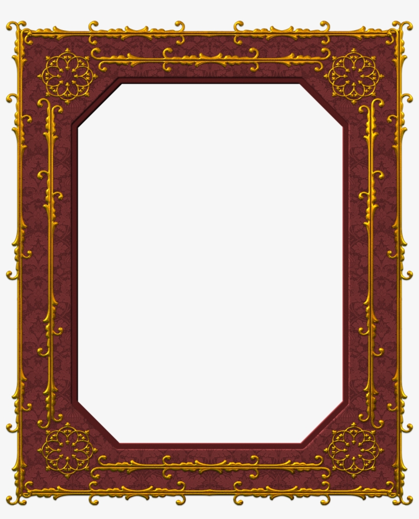 Marcos Gratis Para Copiar Y Descargar Marco De Madera - 18th Century Frame, transparent png #1005253