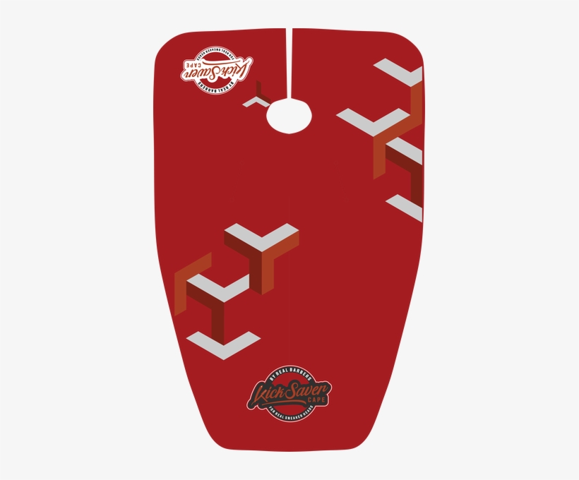 Red Barber Cape By Kick Saver Cape Hair Cut Protector - Hairstyle, transparent png #1005467