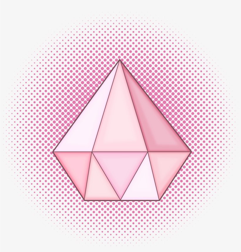 Pink Diamond Gem - Rose Is Pink Diamond Gem, transparent png #1005468