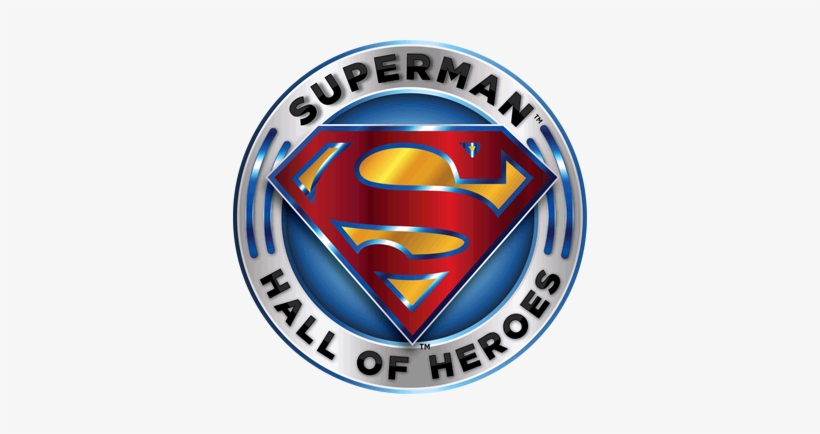 Superman Hall Of Heroes Logo - Backgarden Peacock Superman Custom Foldable Rain Umbrella, transparent png #1005651