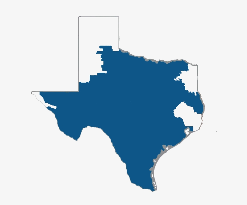 Ercot-transparent - Map, transparent png #1005753
