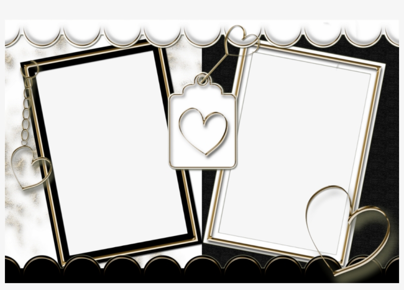 Double Photo Frames Png, transparent png #1005786