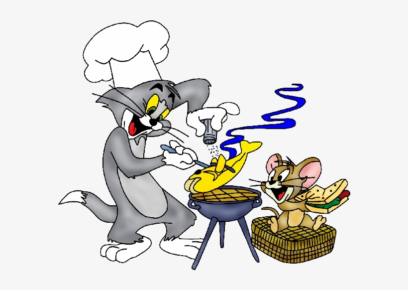 Cartoon Grid Tom And Jerry Clipart - Tom And Jerry Png, transparent png #1006191