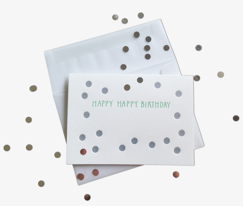 Confetti Birthday Splash - Birthday, transparent png #1006264