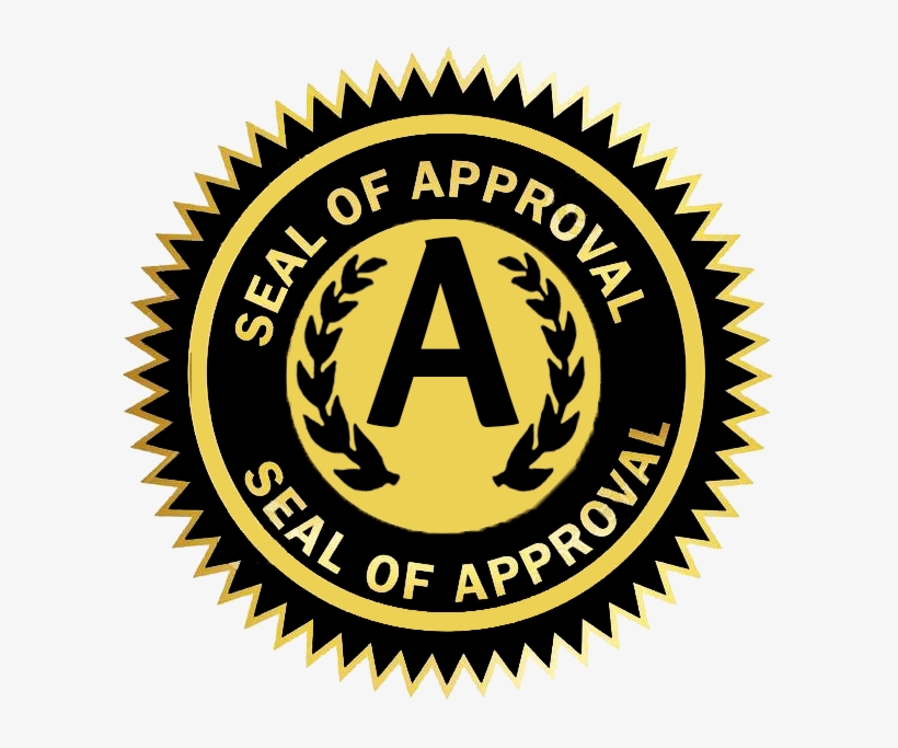 Seal Of Approval - Gold Stamp Certified, transparent png #1006861