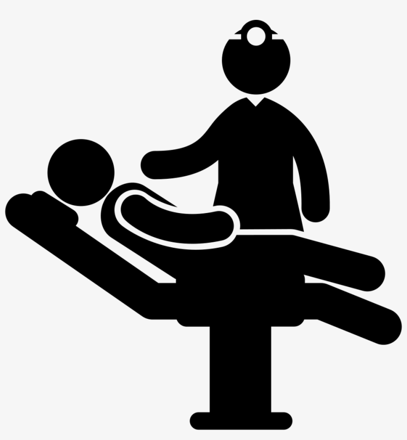 Medical Doctor And A Patient On A Stretcher Bed Comments - Patient Icon Png, transparent png #1006883