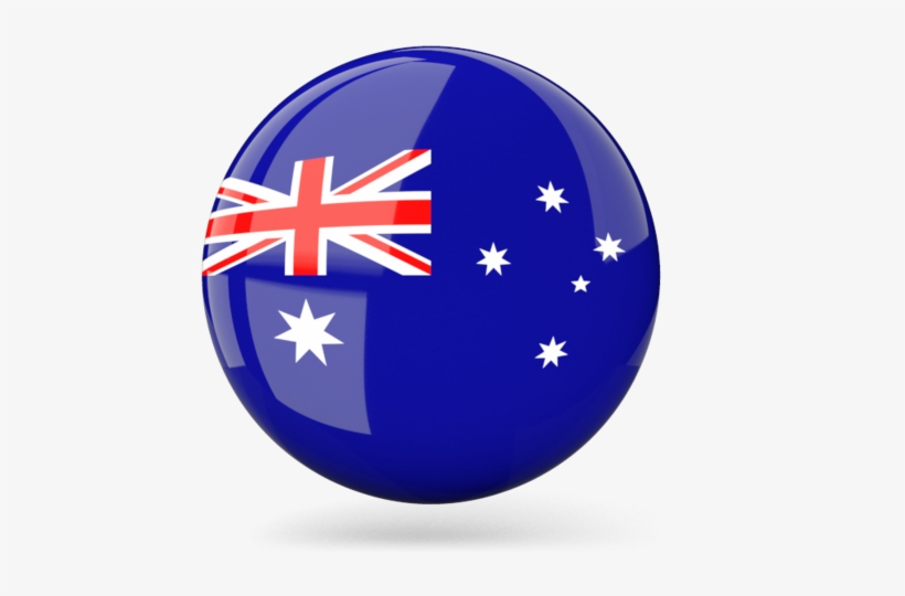 Australia Flag Transparent Png Image - Australia Flag Round Icon, transparent png #1006962