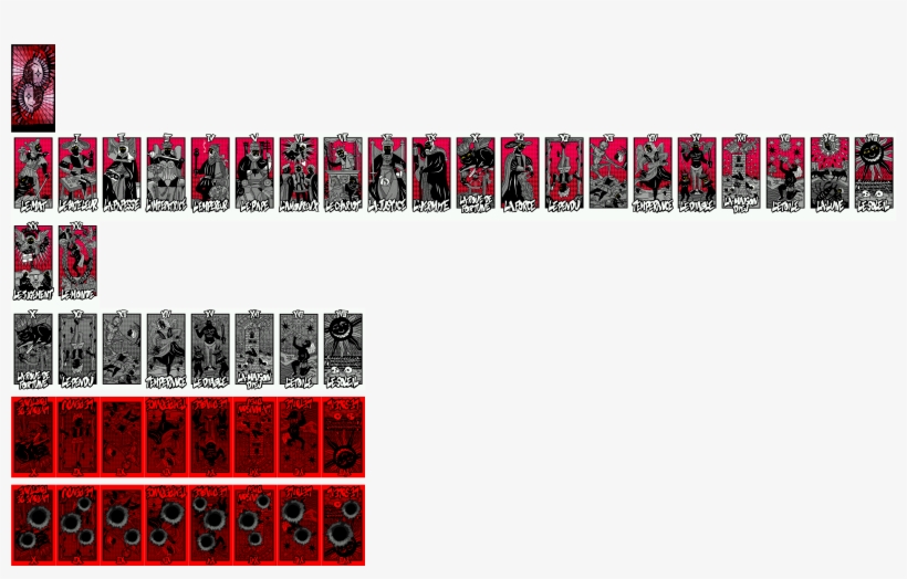 Click For Full Sized Image Tarot Cards - Video Game, transparent png #1007029