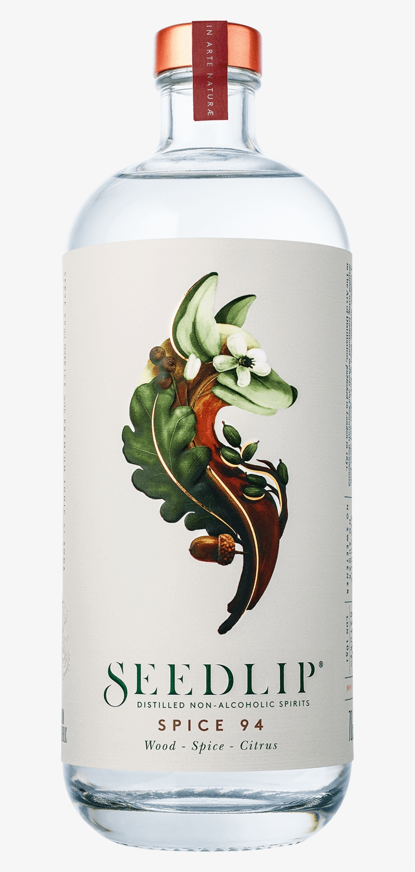 Bottle-spice - Seedlip Spice 94 Distilled Non-alcoholic Spirit 70cl, transparent png #1007052