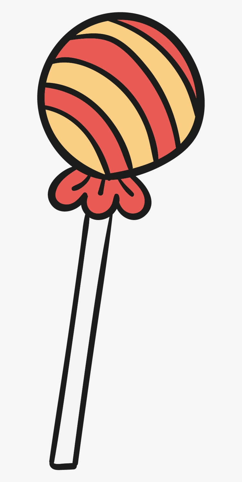 Cartoon Candy Clip Art Transprent Png Free - Lollipop Drawing, transparent png #1007105