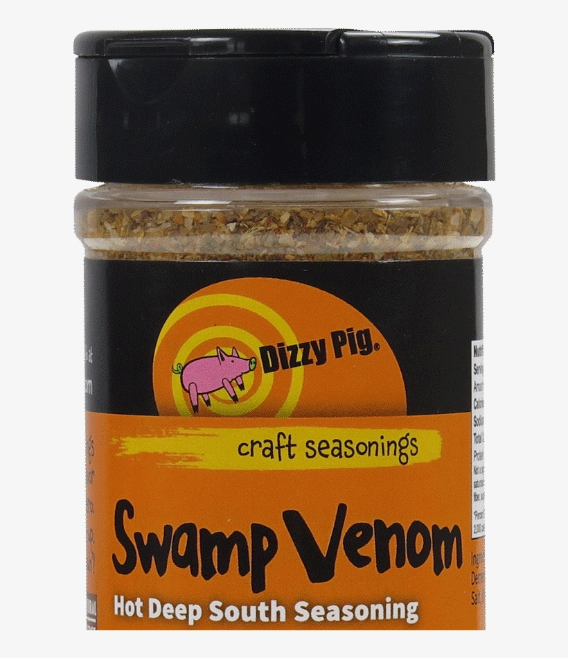 Dizzy Pig Bbq Seasonings Swamp Venom - Dizzy, transparent png #1007332