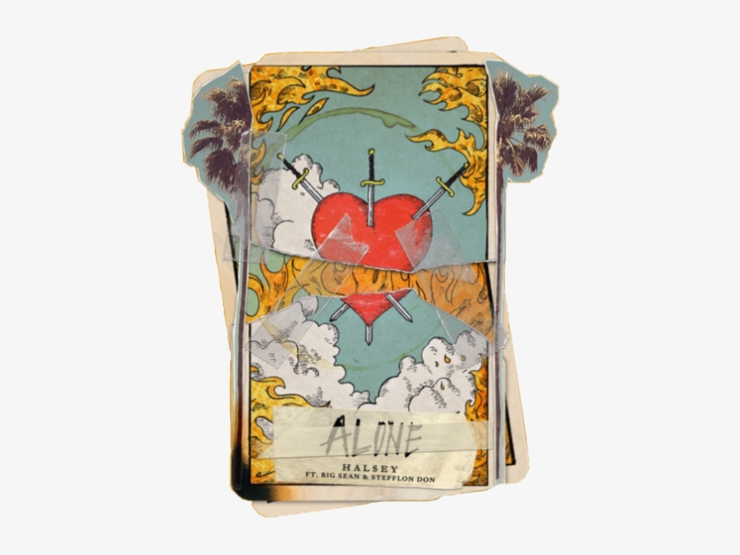 Report Abuse - Halsey Alone Album, transparent png #1007399