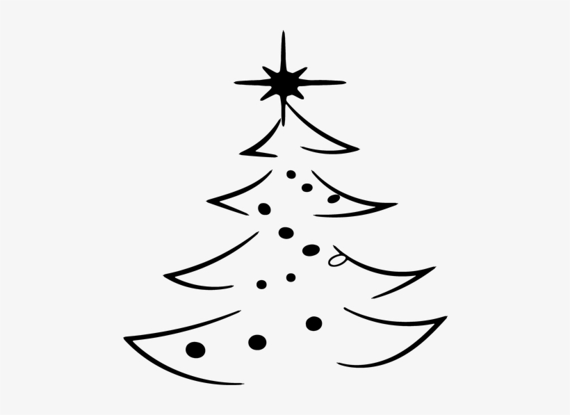 Christmas, Christmas Tree, Abstract, Decorated - Christmas Abstract Png, transparent png #1007577