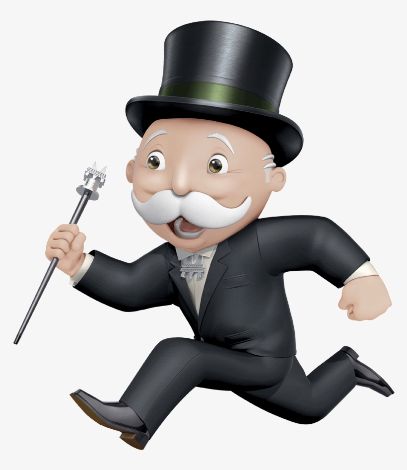 Gifs With Money Falling Png - Modern Monopoly Chance Cards, transparent png #1007744