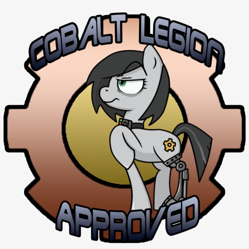Cobalt Legion Seal Of Approval - Gear, transparent png #1008284