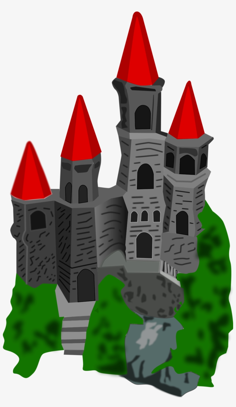 Disney Castle Clipart Clipart Panda - Castles Drawings In Color, transparent png #1008304