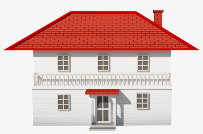 This Graphics Is Red Hd Hand Drawn Cartoon House Castle - Alessiominiature Building Materials Components - 103, transparent png #1008954