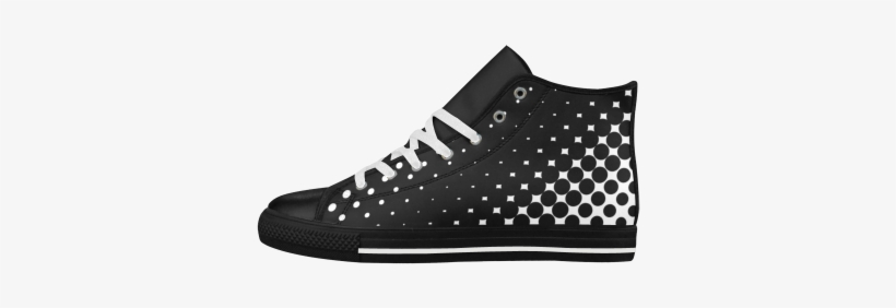 Black And White Halftone Pattern By Artformdesigns - Shoe, transparent png #1009139