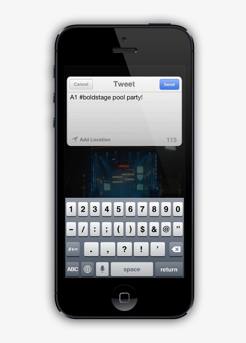 Watching A Live Stream Of A Concert Is Never The Same - Name Of Husband On Phone, transparent png #1009589